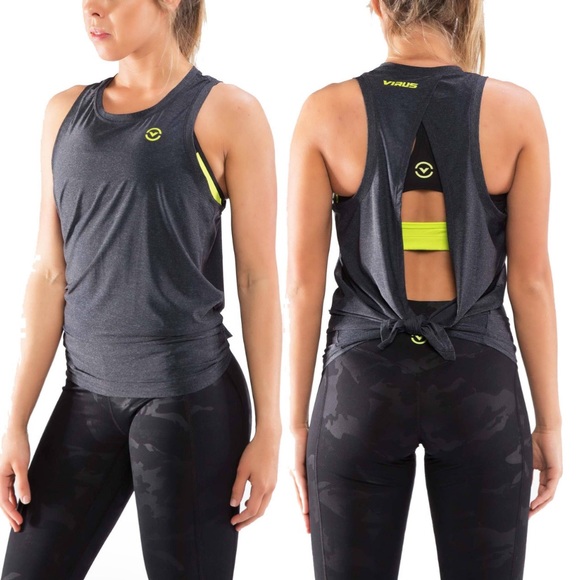 Virus Tie Back Tank - Picture 1 of 6
